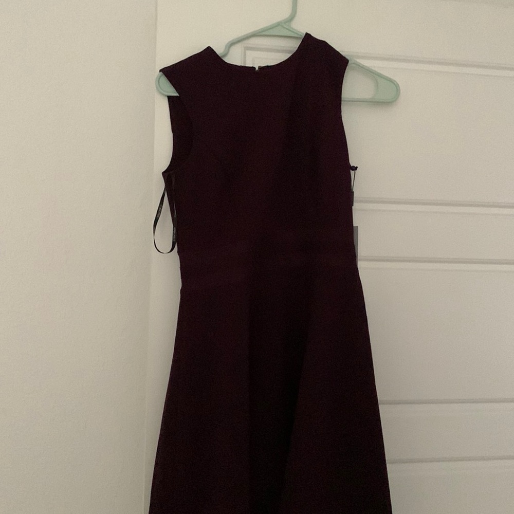 Purple formal dress